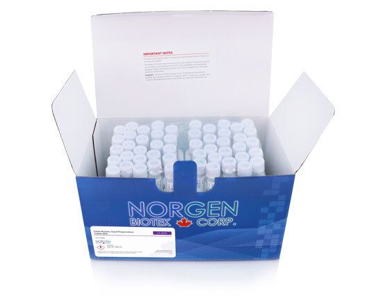 Total Nucleic Acid Preservation Tubes Open Box